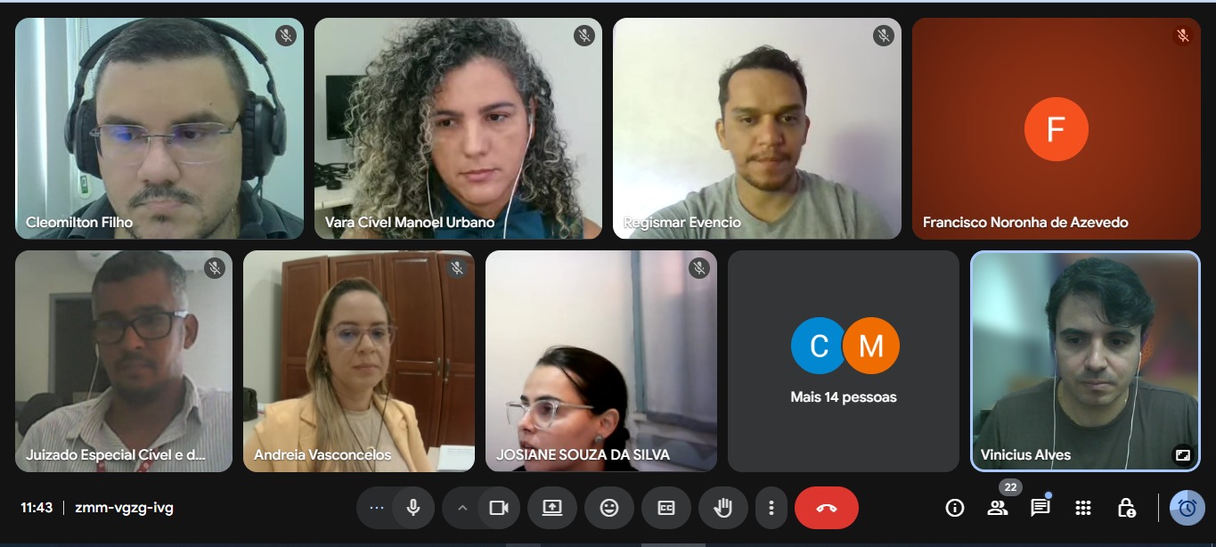 TJAC realiza reuniões de alinhamento sobre o sistema eproc com unidades do interior